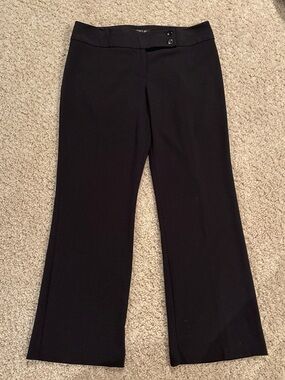 VTG Tribella Petite Women’s Black Wide Leg Formal Relaxed Dress Pants Size 10P